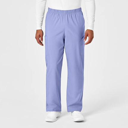 WonderWink Multi-Cargo Pant, Ceil Blue, 4X-Large