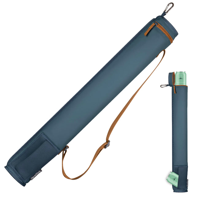 CleverMade Sixer Sling Pro, 6 Can, Ocean/Cognac