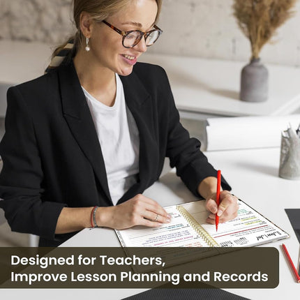 Planner 2026-2027, Academic Year Monthly and Weekly Calendar Planner, Jul 2026 - Jun 2027, Hardcover Teacher Student Planning Agenda book with Tabs, Perfect for School Office Supplies, 8.5" x 11