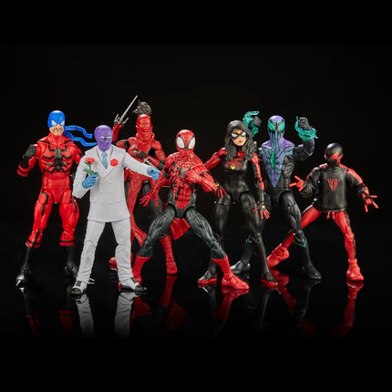 Marvel Hasbro Legends Series Ben Reilly Spider-Man, Spider-Man Legends Collectible 6 Inch Action Figures, 2 Accessories