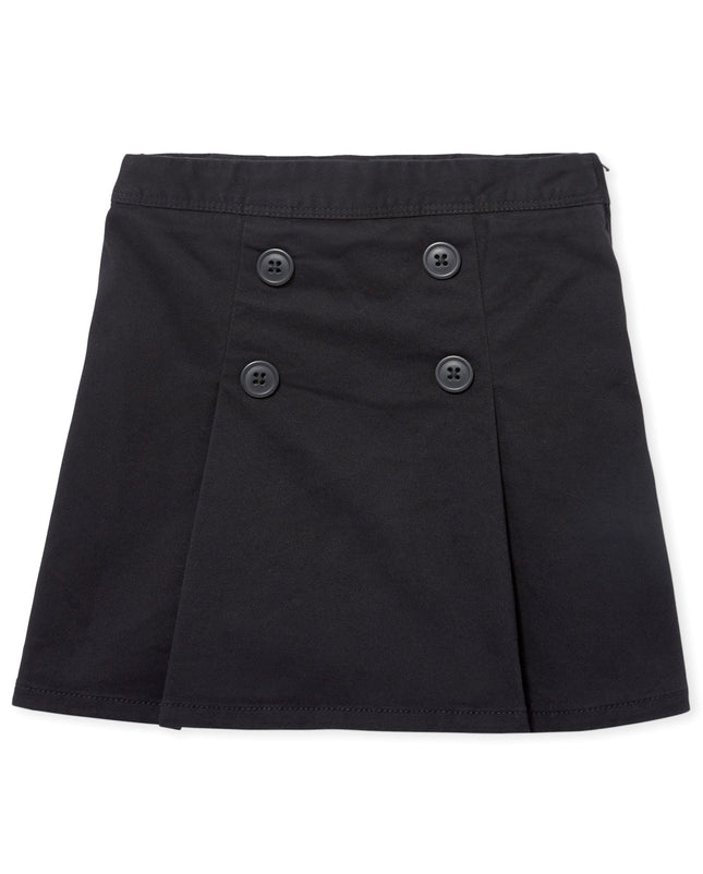 The Children's Place Girls' Uniform Button Skort B