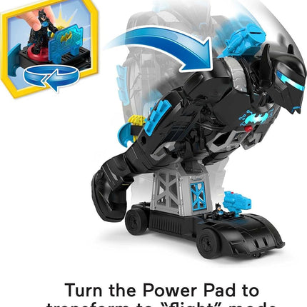 Fisher Price Imaginext DC Super Friends Batman Playset Bat-Tech Batbot 2-Ft-Tall Robot with Lights Sounds & 11 Play Pieces for Ages 3+ Years, GWT23