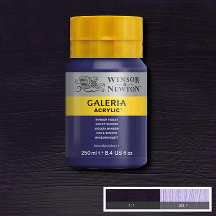Winsor & Newton Galeria Acrylic 250ml WINSOR VIOLET