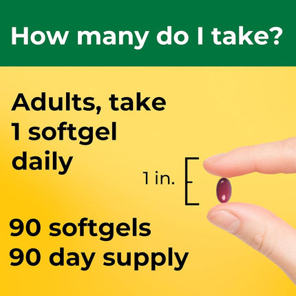 Nature Made Magnesium 250 Mg Softgel, 90 Count