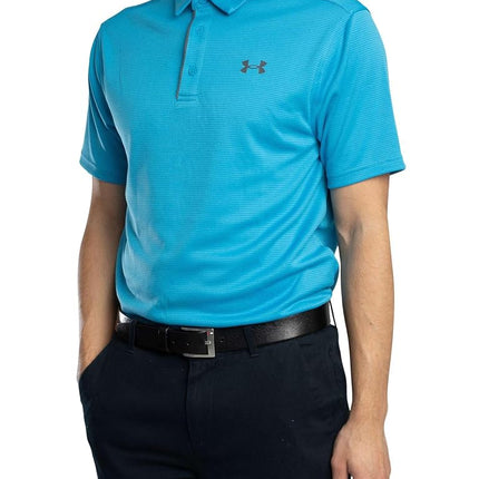 Under Armour Mens Tech Polo Shirt Blue M