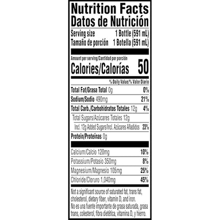 Gatorade Glacier Freezing Electrolyte Drink, 20 Fl Oz (Pack of 12)