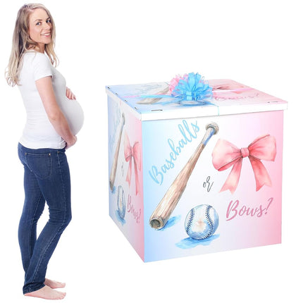 AmazingSpark 28in Jumbo Gender Reveal Gift Box Kit