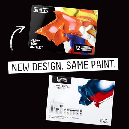 Liquitex Professional Heavy Body Acrylic Paint Starter Set