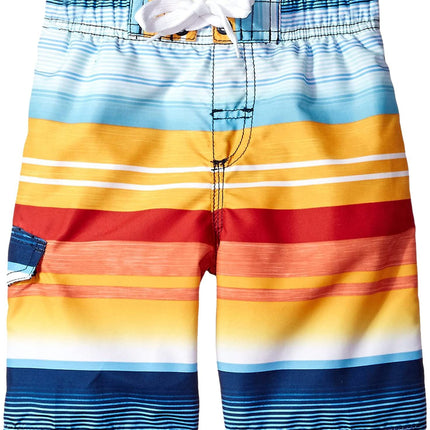 Kanu Surf Boys Stripe Quick Dry Beach Board Shorts
