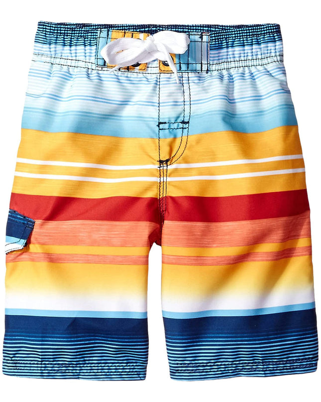 Kanu Surf Boys Stripe Quick Dry Beach Board Shorts