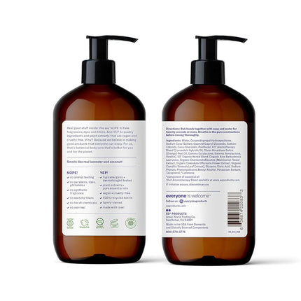 EO Products Everyone Hand Soap - Lavender and Coconut - 12.7, ounces