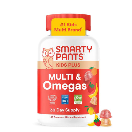 SmartyPants Kids Multivitamin Gummies - Improved F