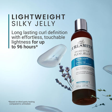 CURLSMITH - Hydro Style Flexi-Jelly - Vegan Defining Gel for Wavy, Curly or Coily Hair (2 fl oz)