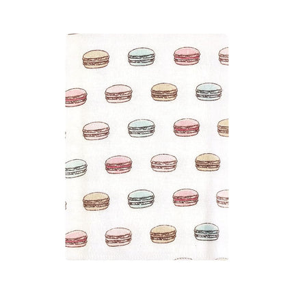Hudson Baby Unisex Baby Cotton Flannel Burp Cloths Bundle, Sweet Bakery, One Size