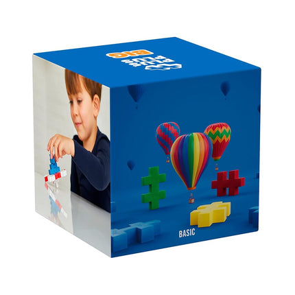 Plus-Plus 9603210 Ingenious Construction Toy, Open Play Big Basic Mix, Building Blocks Set, 100 Pieces