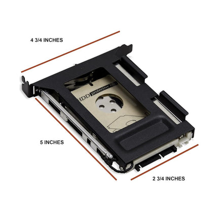 Syba PCI Slot Tray Less Mobile Rack for 2.5" Sata III HDD/SSD - SY-MRA25023