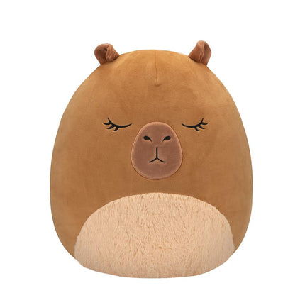 Squishmallows Original 14-Inch Lijjian Brown Capybara - Official Jazwares Large Plush
