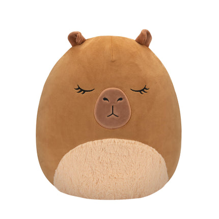 Squishmallows Original 14-Inch Lijjian Brown Capyb