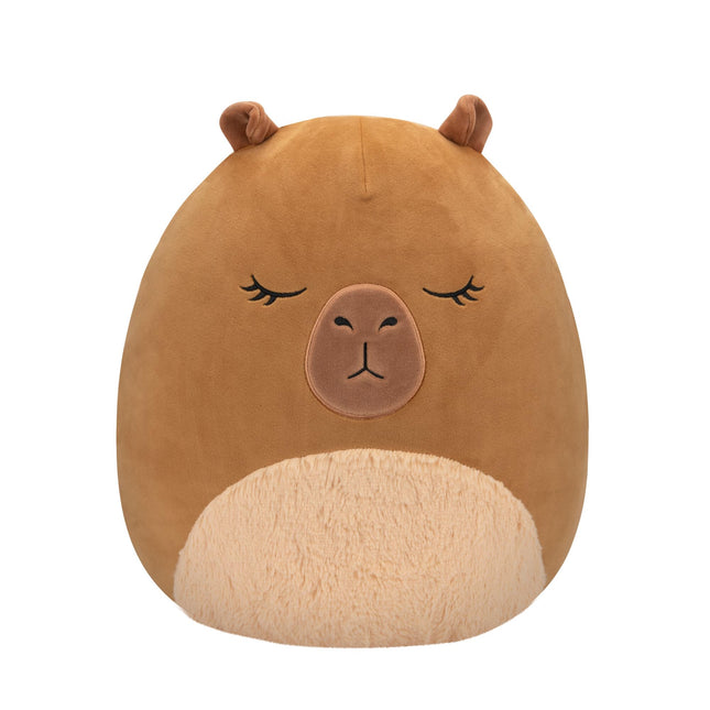 Squishmallows Original 14-Inch Lijjian Brown Capyb