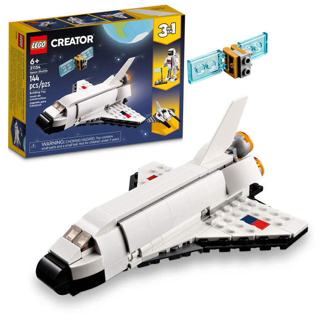 LEGO Creator 3 in 1 Space Shuttle Toy to Astronaut