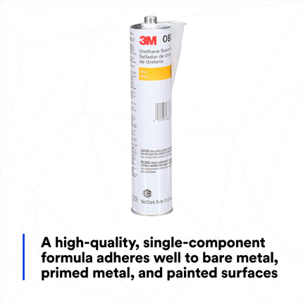 3M Urethane Seam Sealer, 08367, Black, 310 mL Cartridge