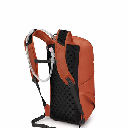 Osprey Skarab 18L Men's Hiking Backpack with Hydraulics Reservoir, Firestarter Orange