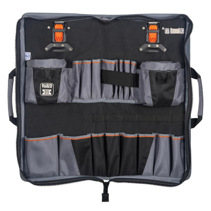 Klein Tools 54813MB MODBox Utility Cart Tool Apron, Tool Storage Organizer, Utility Cart Accessories, Zips Closed for Storage or Transport