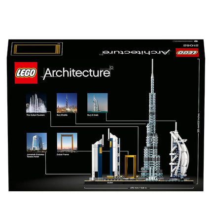 LEGO 21052 Architecture Dubai Model, Skyline Collection, Collectible Building Set
