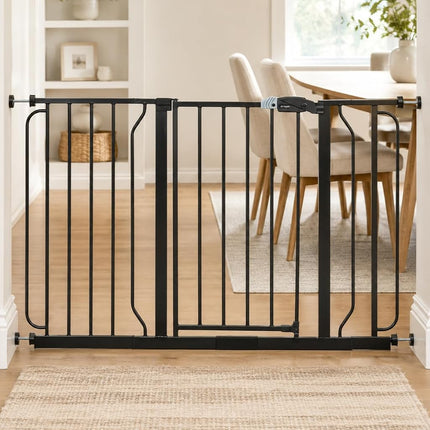Regalo Easy Step Extra Wide, Black, 52 Inch