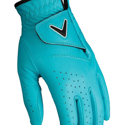 Callaway Golf Opti Color Glove (Worn on Left Hand, Ladies (3-Pack), Medium, Multi Color)
