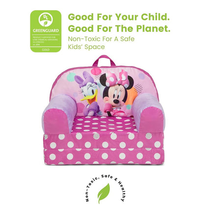 Delta Children - Minnie Mouse Cozee Buddy Flip-Out Kids Chair, Pink