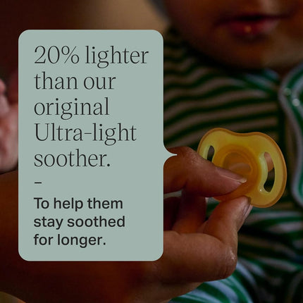 Tommee Tippee Nighttime Orthodontic Dummy 6-18m Silicone Pack of 6