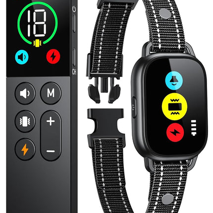 Dog Training Collar with Remote, Smart Dog Shock C