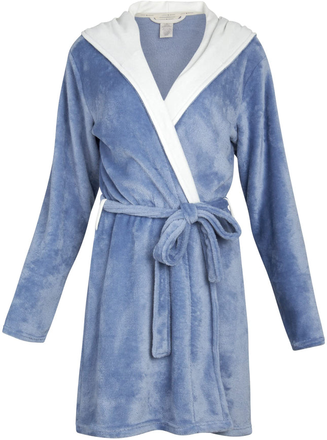 Lucky Brand Women's Bathrobe Fleece Shawl Collar B