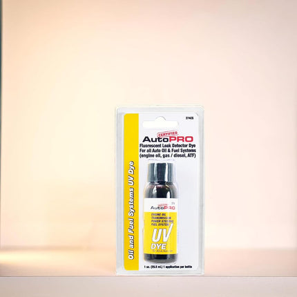 Certified Auto Pro Oil and Fuel System UV Dye Leak Detection for Cars & Trucks & More, 1 Oz, 374CS, Universal