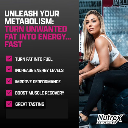 Nutrex Research Liquid Carnitine 3000 | Premium Liquid Carnitine, Stimulant Free, Fat Loss Support | Berry Blast