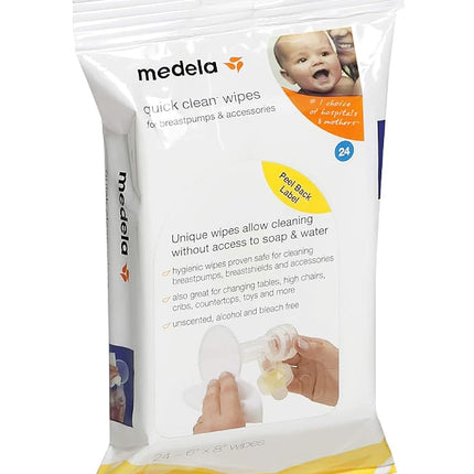 Medela Quick Cleantm Breastpump & Accessory Wipes