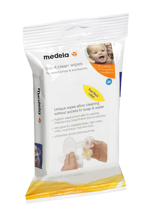 Medela Quick Cleantm Breastpump & Accessory Wipes