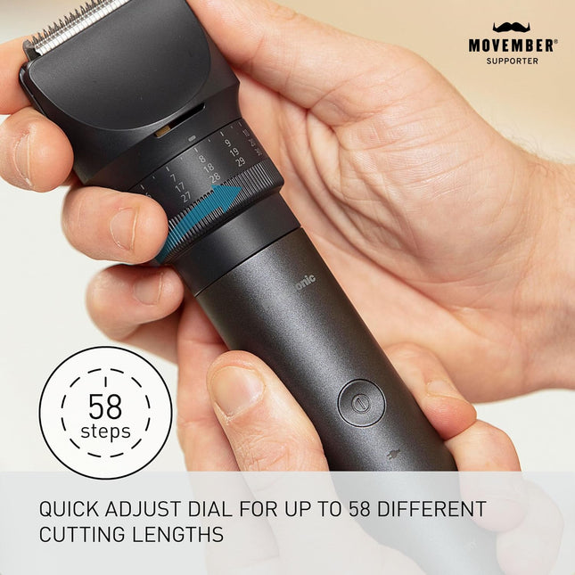 Tondeuse électrique MultiShape Panasonic pour barbe, cheveux et corps, 58 longueurs de coupe réglables et système de lames avancé, tondeuse sans fil étanche pour homme à utilisation humide ou sèche - ER-ACKN2-HB
