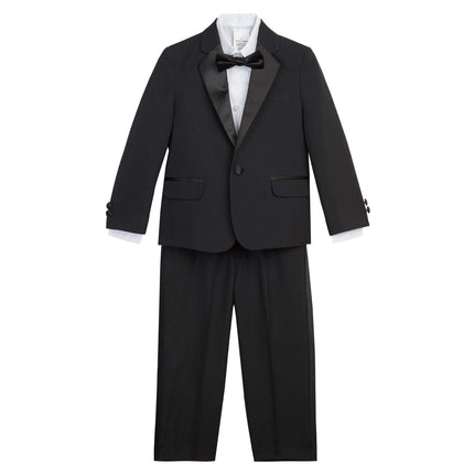 Nautica Boys' 4-Piece Tuxedo Set with Dress Shirt,