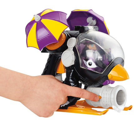 Fisher-Price Imaginext DC Super Friends Penguin Copter and Batman Figure by Fisher-Price