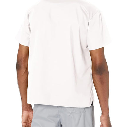 Dickies Women's EDS Signature Scrubs 86706 Missy Fit V-Neck Top Medical Shirt, White, XL