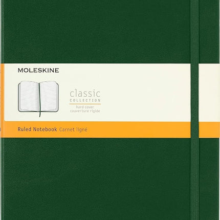 Moleskine Classic Notebook, Notebook With Ruled Pa