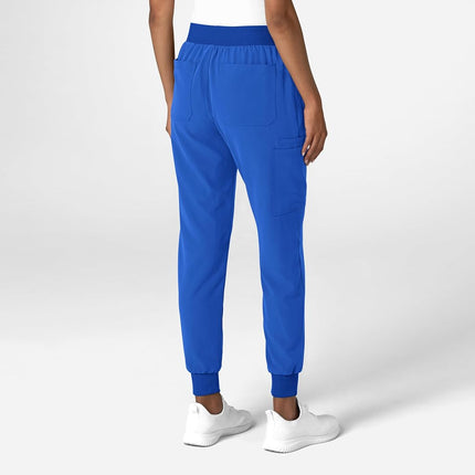 WonderWink Women's Jogger Utility Scrub Pant, Royal, Medium