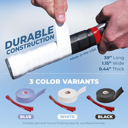 Unique Mega Tac Blau Overgrip (Pack of 10) - Blue, One Size