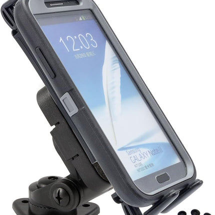 Arkon Adhesive Car Phone or Midsize Tablet Holder Mount for Samsung Galaxy S6 S5 S4 Note 5 4 Note 8 Galaxy Tab Active