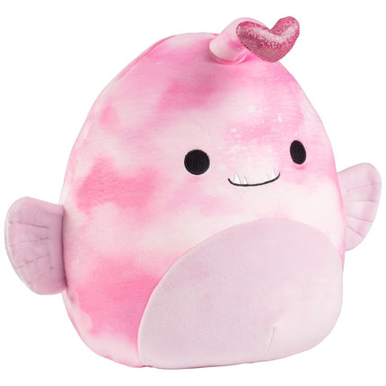 Squishmallows Original 10-Inch Sy The Easter Pink Love Anglerfish Plush - Official Jazwares Mother's Day Plush - Collectible Soft & Squishy Stuffed Animal Toy -Gift for Moms, Women, Kids, Girls & Boys