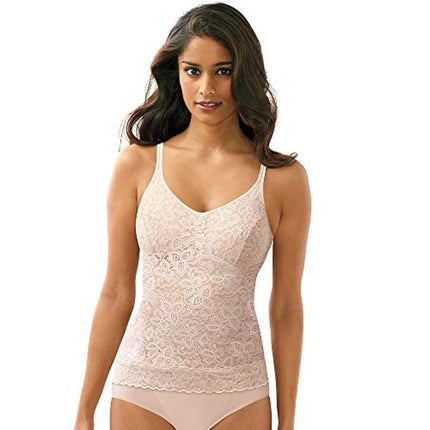 Bali Women's Shapewear Lace 'N Smooth Cami - Beige - XX-Large