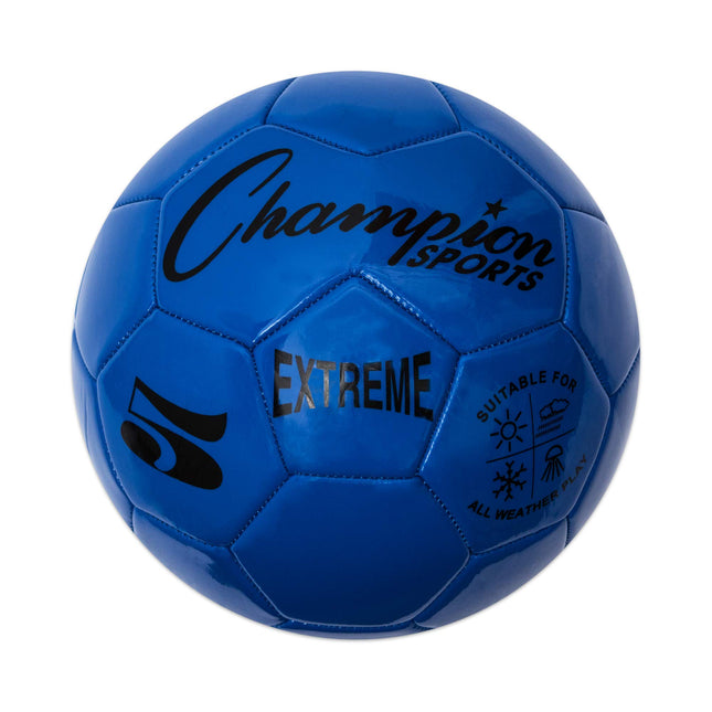Champion Sports EX5BL Extreme Soccer Ball Size 5 B