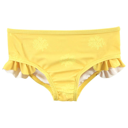 Hudson Baby Unisex Baby Swim Rashguard Set, Girl Coral Reef, 9-12 Months